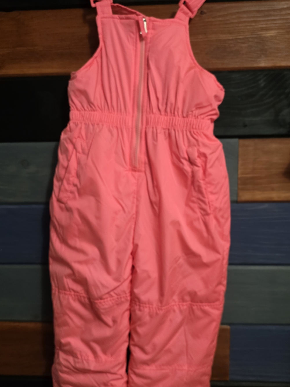 Pink Platinum Hot Pink Kids Snow Overalls